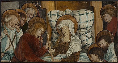 Tod Mariens, 1515, Meister von Sigmaringen