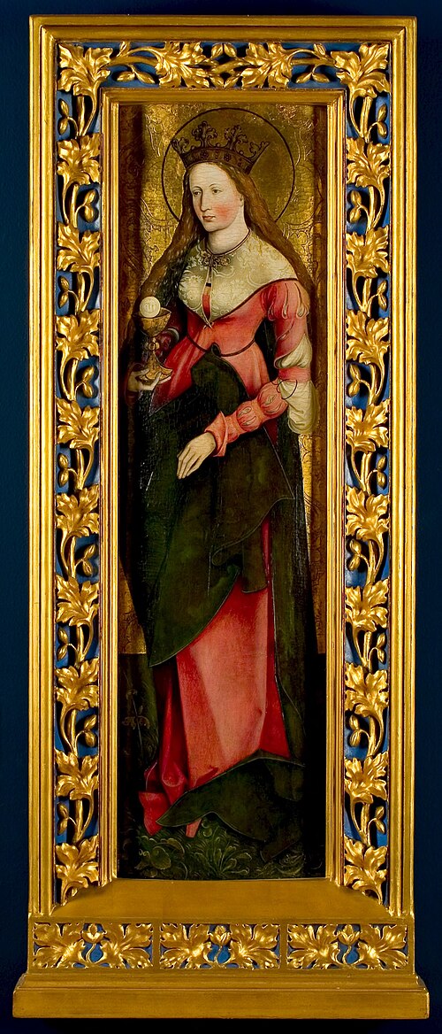 Barbara, , Meister von Sigmaringen