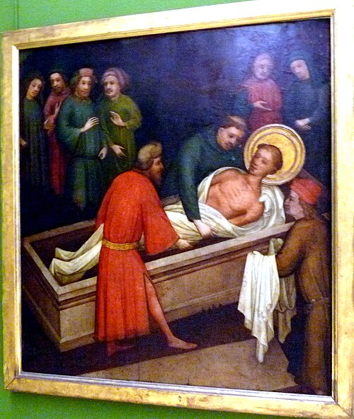 Burial of Saint Laurentius, 1430, Maître de Saint-Laurent