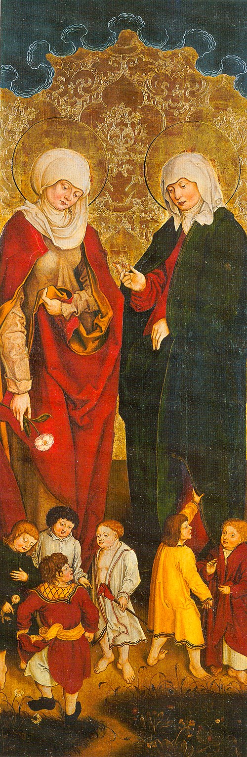 Maria Salome und Maria Cleophae, 1505, Meister von Veringen