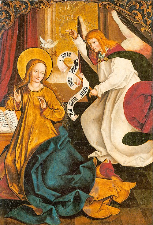 Die Verkündigung an Maria, 1505, Meister von Veringen