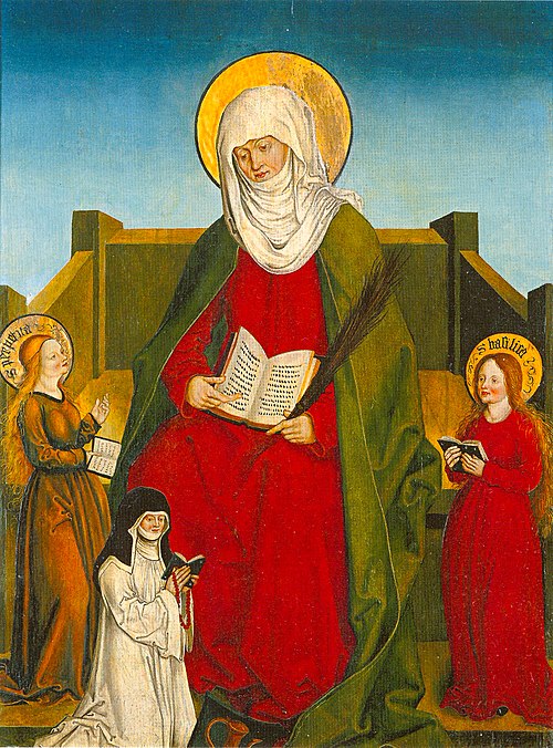 Die Heilige Monika, 1505, Meister von Veringen