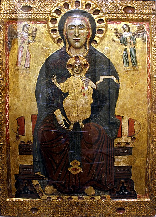 Madonna dagli occhi grossi, 1225, Maestro di Tressa