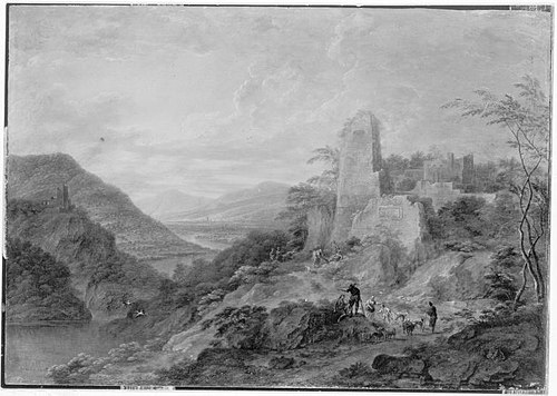 Ruinenlandschaft, 1708, Robert Griffier
