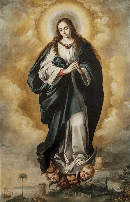 Inmaculada de San Vicente, 1645, Bartolomé Esteban Murillo