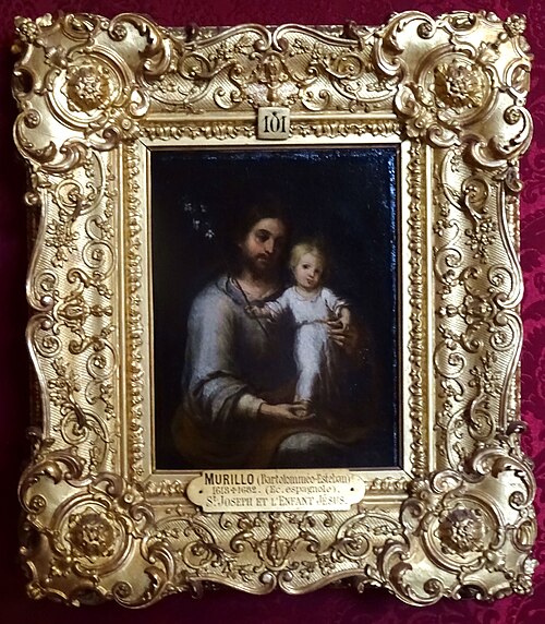 Saint Joseph et l'Enfant Jésus, 1700, Bartolomé Esteban Murillo