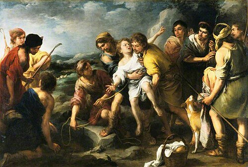 Joseph and His Brethren, 1670, Bartolomé Esteban Murillo