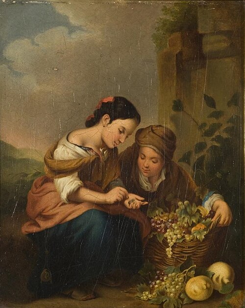 Filles comptant des pièces, 1670, Bartolomé Esteban Murillo