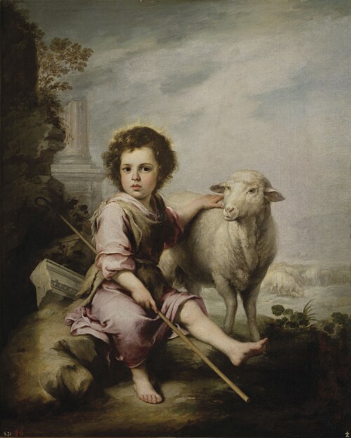 Le Bon Pasteur, 1664, Bartolomé Esteban Murillo