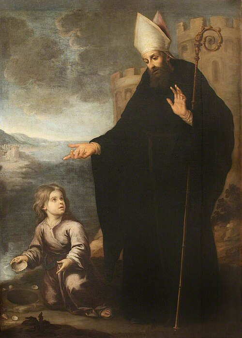 Saint Augustine and the Mystery of the Trinity, , Bartolomé Esteban Murillo