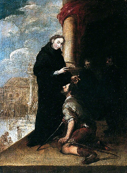 Saint Thomas of Villanueva Healing the Lame Man, , Bartolomé Esteban Murillo