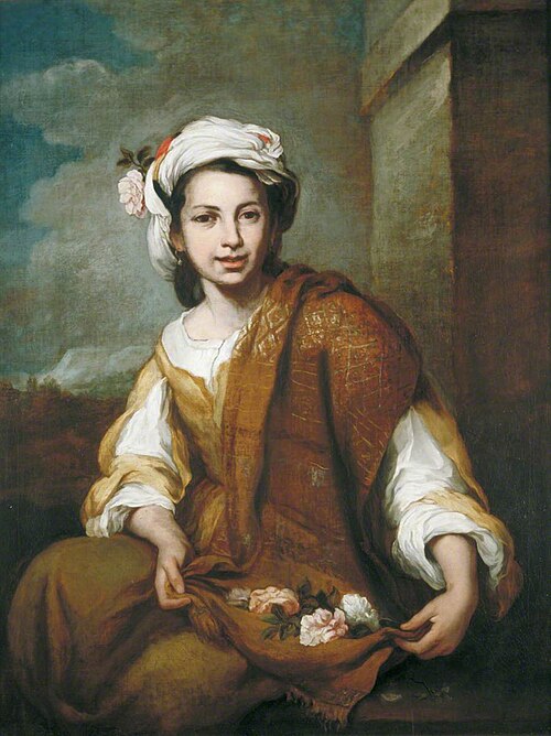 Flower Girl, , Bartolomé Esteban Murillo