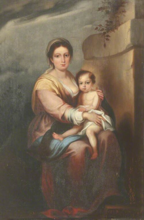 Madonna and Child, , Bartolomé Esteban Murillo