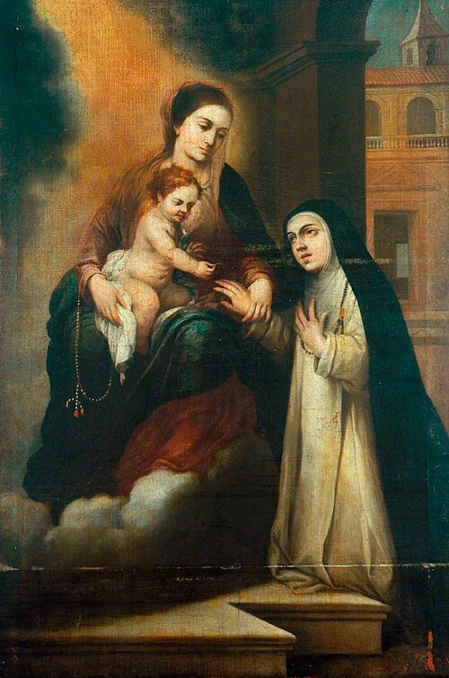 The Mystical Marriage of Saint Catherine of Siena, , Bartolomé Esteban Murillo