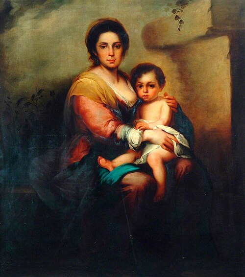 Virgin and Child, , Bartolomé Esteban Murillo