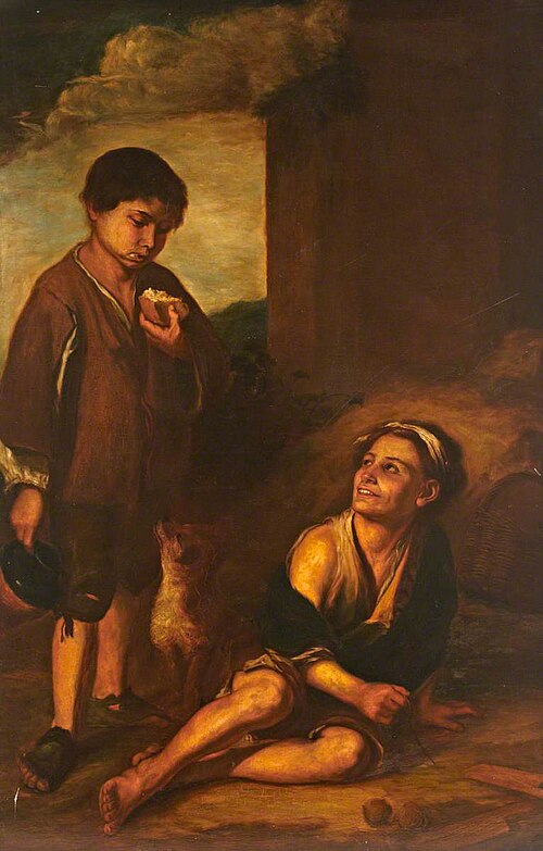 Beggar Boys, , Bartolomé Esteban Murillo