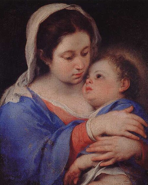 Virgen con el Niño, , Bartolomé Esteban Murillo