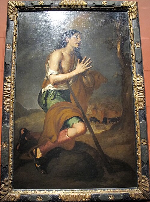 Prodigal son among the pigs, 1660, Bartolomé Esteban Murillo