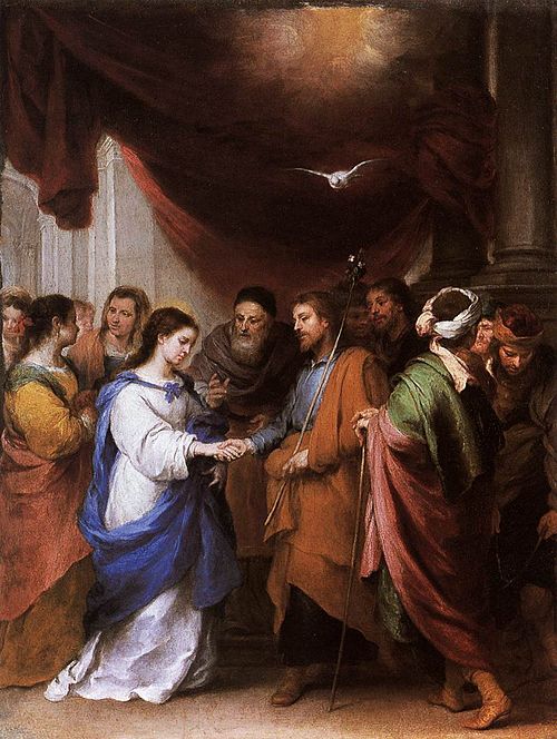 Le Mariage de la Vierge, 1670, Bartolomé Esteban Murillo
