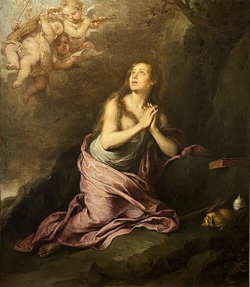 Penitent Magdalene, 1601, Bartolomé Esteban Murillo
