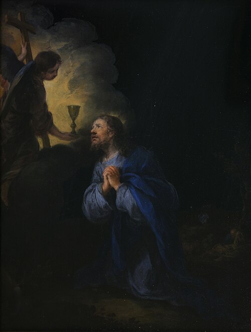Le Christ au jardin des Oliviers, 1675, Bartolomé Esteban Murillo