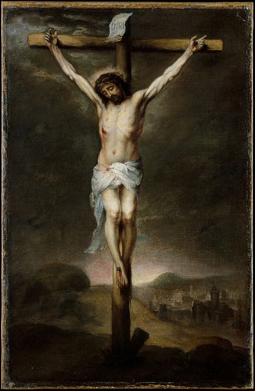 La Crucifixion, 1674, Bartolomé Esteban Murillo