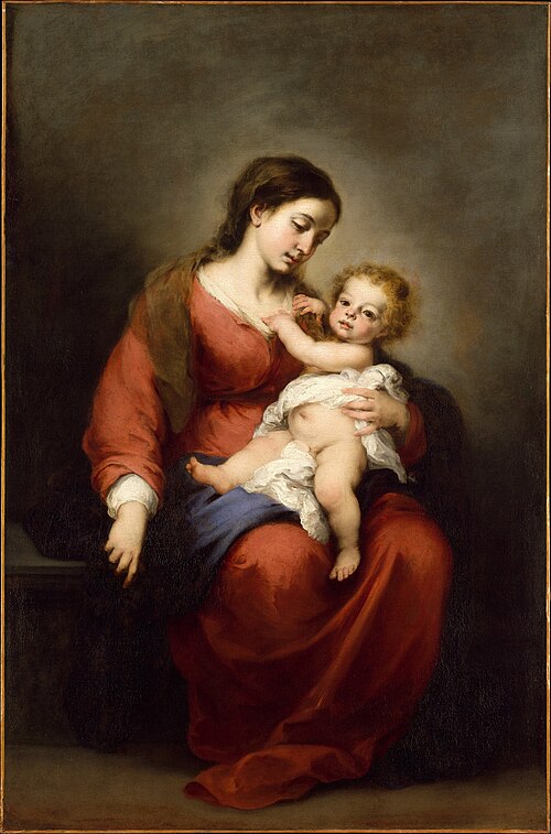 Vierge à l'Enfant, 1671, Bartolomé Esteban Murillo