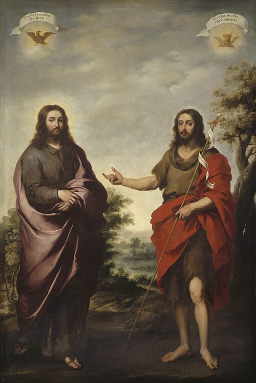 Saint John the Baptist Pointing to Christ, 1655, Bartolomé Esteban Murillo