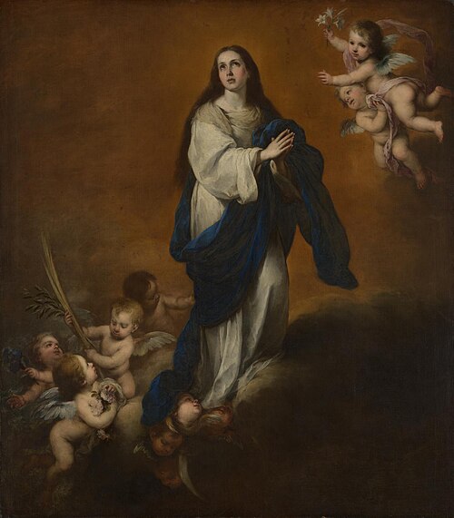 The Immaculate Conception, 1665, Bartolomé Esteban Murillo