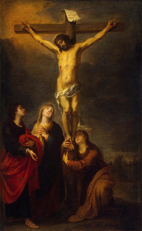Crucifixion, 1675, Bartolomé Esteban Murillo