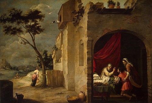 Isaac bénissant Jacob, 1667, Bartolomé Esteban Murillo