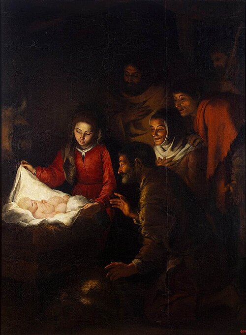 L’Adoration des bergers, 1650, Bartolomé Esteban Murillo