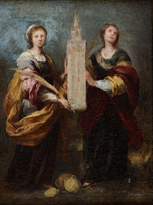 St. Justa and St. Rufina, 1665, Bartolomé Esteban Murillo