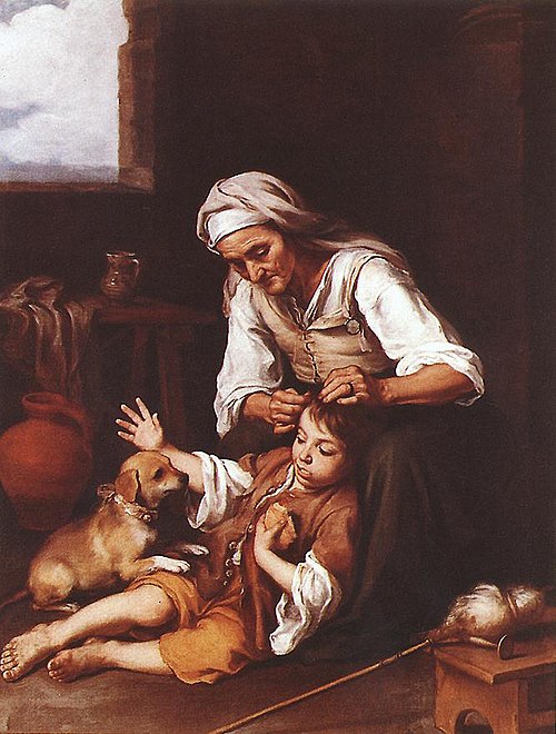 Häusliche Toilette, 1670, Bartolomé Esteban Murillo