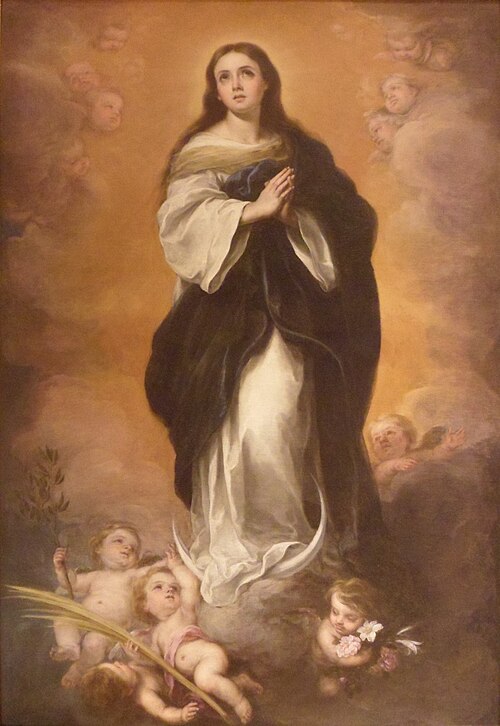 Immaculate Conception, 1670, Bartolomé Esteban Murillo