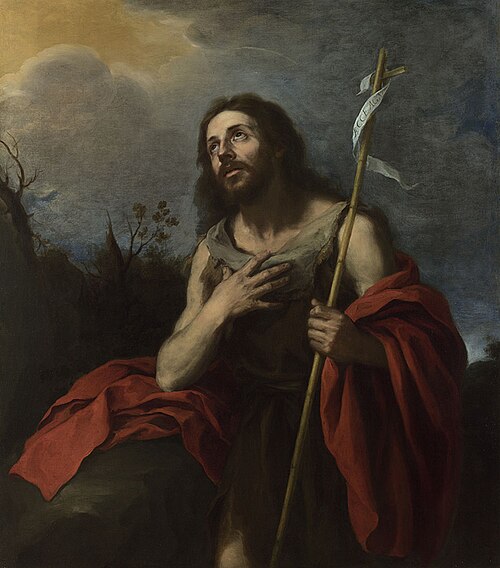 Saint John the Baptist in the Wilderness, 1665, Bartolomé Esteban Murillo