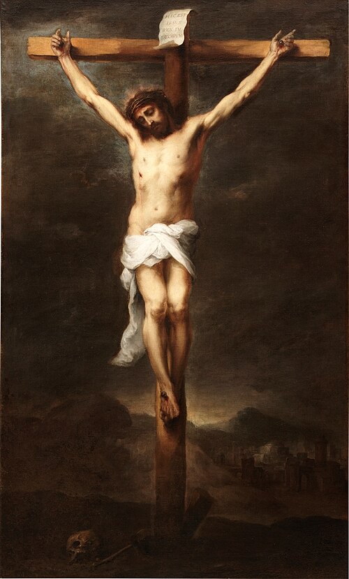 The crucified Christ, 1675, Bartolomé Esteban Murillo