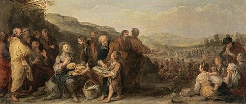 The Miracle of the Loaves and the Fishes, 1674, Bartolomé Esteban Murillo
