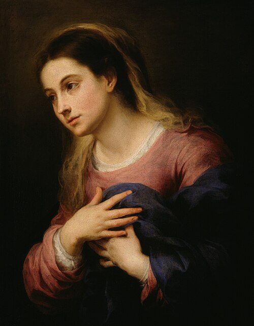 The Virgin of the Annunciation, , Bartolomé Esteban Murillo