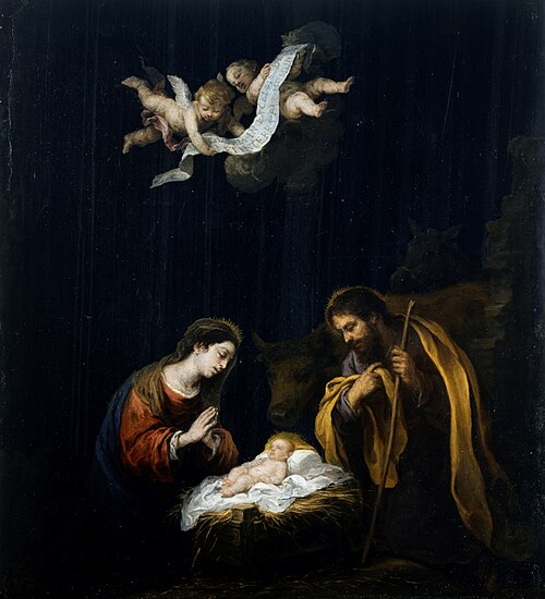 The Nativity, 1665, Bartolomé Esteban Murillo