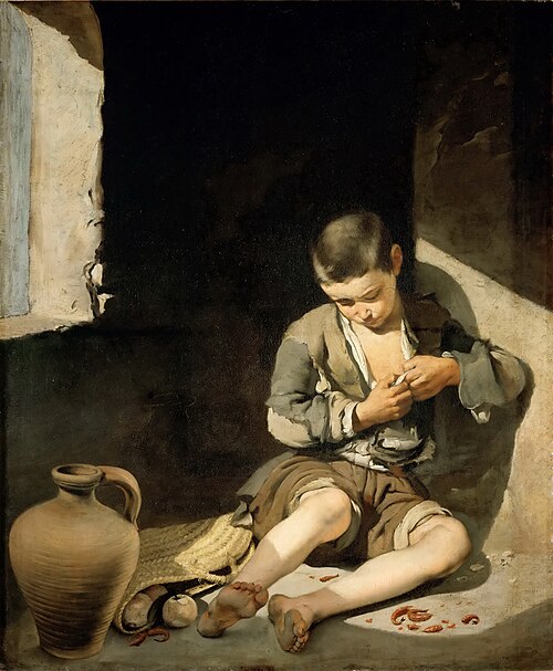 Le Jeune Mendiant, 1650, Bartolomé Esteban Murillo