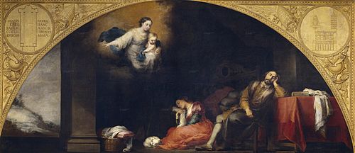 The Patrician's Dream, 1664, Bartolomé Esteban Murillo