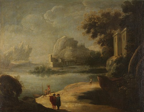 Paisaje, 1601, Bartolomé Esteban Murillo