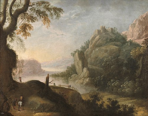 Paisaje, 1601, Bartolomé Esteban Murillo