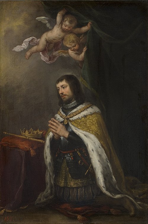 Saint Ferdinand King of Castille Leon and Asturias, 1672, Bartolomé Esteban Murillo