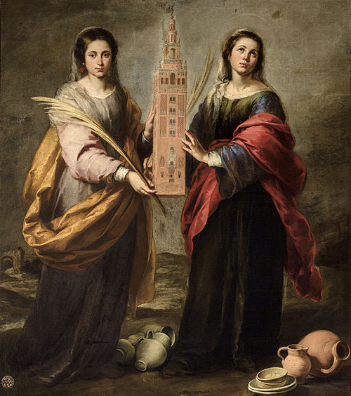St. Justa and St. Rufina, 1666, Bartolomé Esteban Murillo