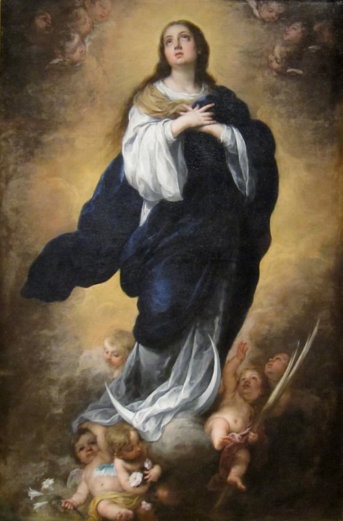 The Immaculate Conception, 1670, Bartolomé Esteban Murillo