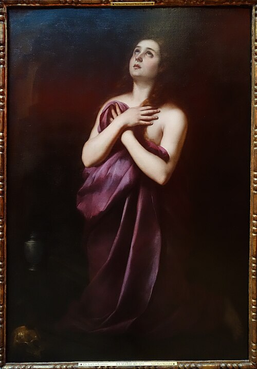 The Penitent Magdalene, 1652, Bartolomé Esteban Murillo