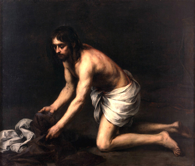 Christ after the Flagellation, 1670, Bartolomé Esteban Murillo