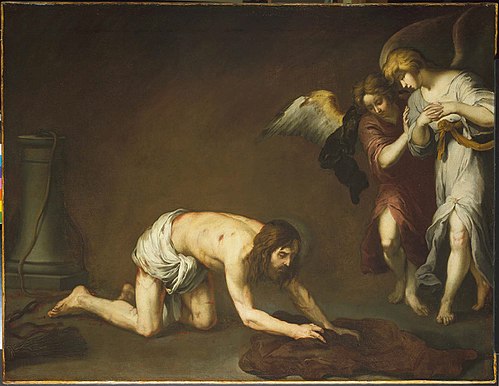 Jésus Christ après la Flagellation, 1660, Bartolomé Esteban Murillo